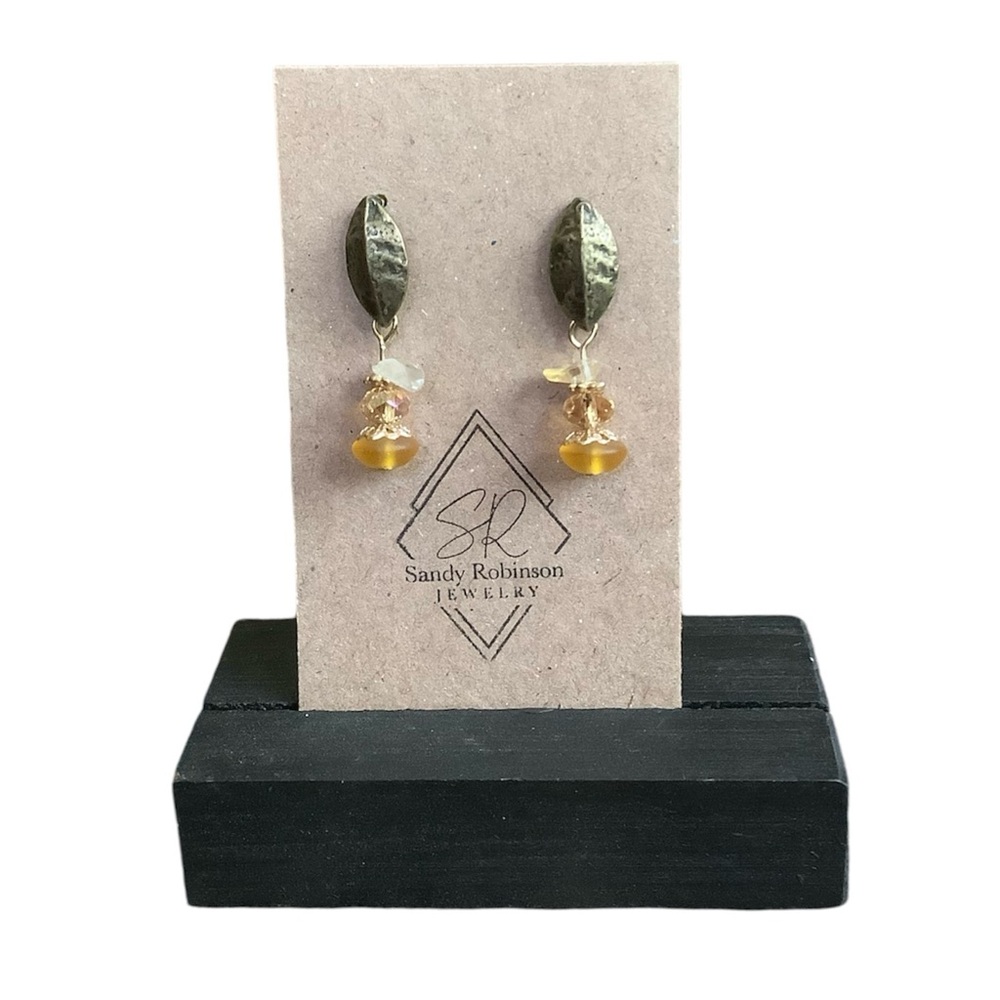 One Of A Kind Earrings by Sandy Robinson Jewelry